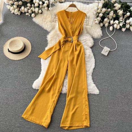 sd-18450 jumpsuit-yellow